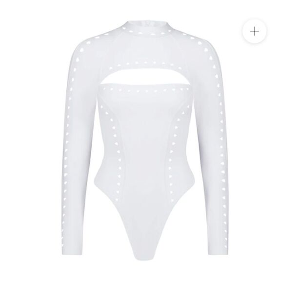 NWT Gigi C Laurel Cutout Scuba Surfsuit One Piece Swimsuit XS - Picture 7 of 12